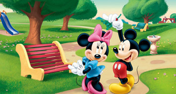 Lembrancinha de aniversário da Minnie e Mickey
